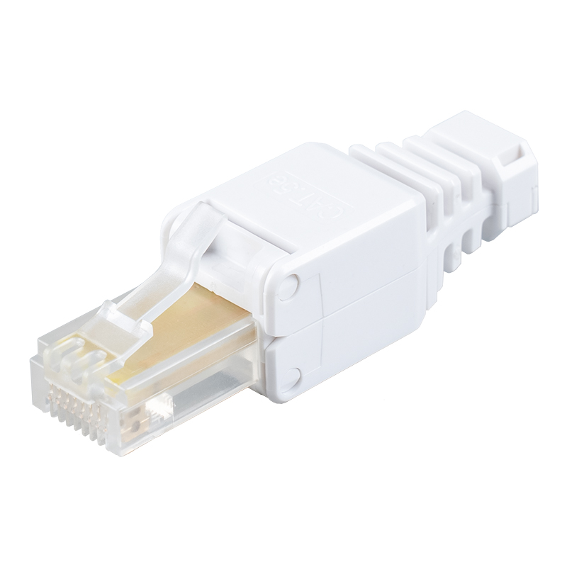 Cat5e Korumasız Aletsiz RJ45 Konektörü RJ-688Y-C5E