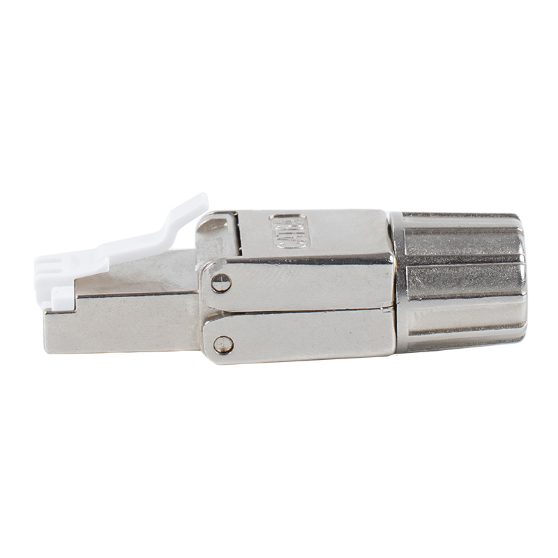 Cat6A Korumalı Aletsiz RJ45 Konektörü RJ-G40S-1-C6A Cat6A Korumalı Aletsiz RJ45 Konektörü RJ-G40S-1-C6A