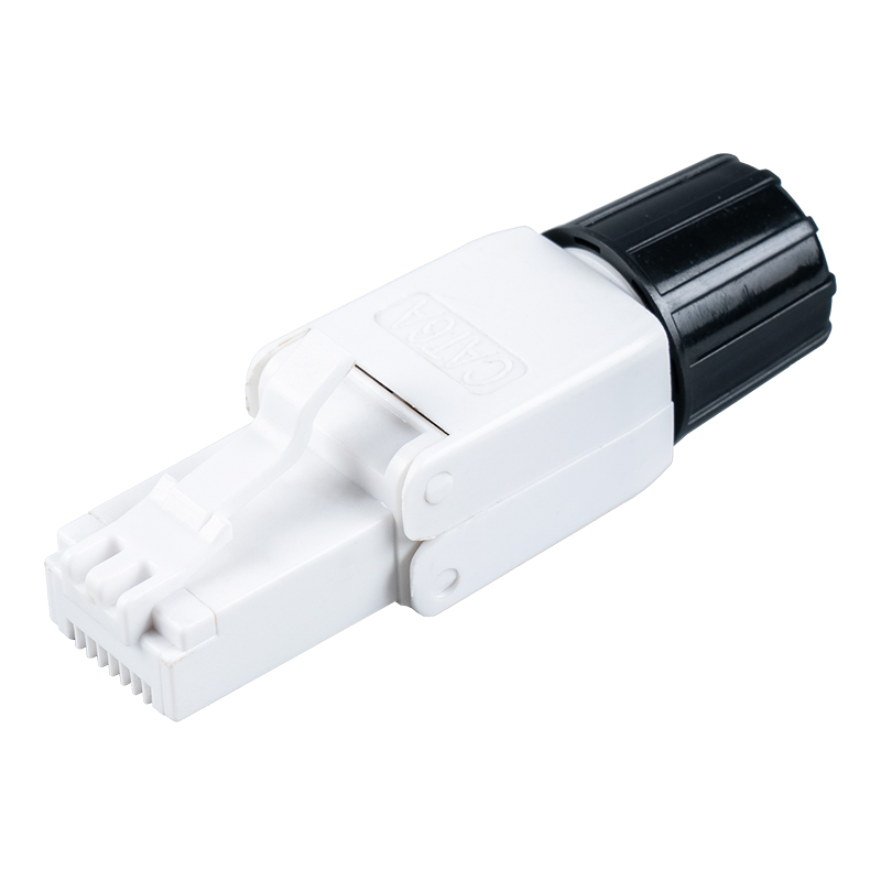 Cat6A Korumasız Aletsiz RJ45 Konnektör (vidalı) RJ-G40U-C6A Cat6A Korumasız Aletsiz RJ45 Konnektör (vidalı) RJ-G40U-C6A