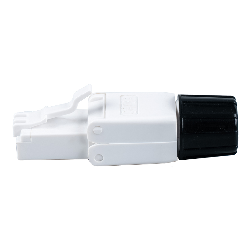 Cat6A Korumasız Aletsiz RJ45 Konnektör (vidalı) RJ-G40U-C6A Cat6A Korumasız Aletsiz RJ45 Konnektör (vidalı) RJ-G40U-C6A