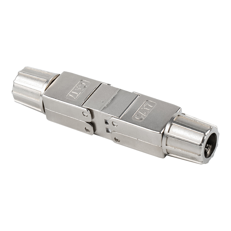 Cat7 Korumalı Aletsiz Konnektör RJ-603S-1-C7 Cat7 Korumalı Aletsiz Konnektör RJ-603S-1-C7