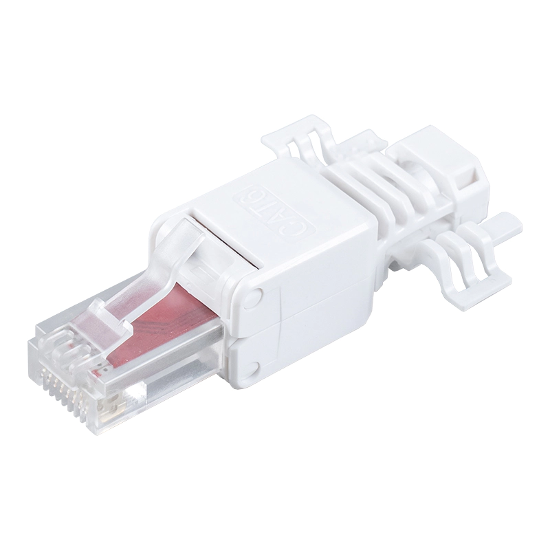 Cat6 Korumasız Aletsiz RJ45 Konnektör (kanatlı) RJ-688X-C6