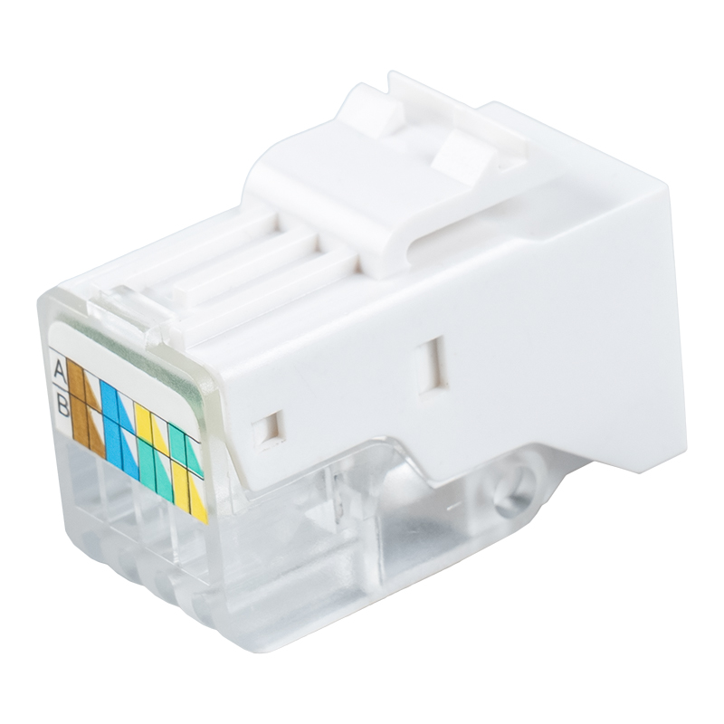 C5e Korumasız 90° Tolless Keystone Jack SM-2014H8C5E C5e Korumasız 90° Tolless Keystone Jack SM-2014H8C5E