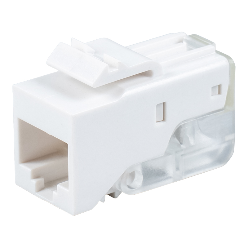 C5e Korumasız 90° Tolless Keystone Jack SM-2014H8C5E