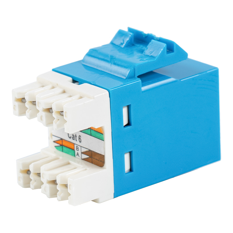 Cat6 Korumasız 180° Modüler Jak SM-2027H8C6 Cat6 Korumasız 180° Modüler Jak SM-2027H8C6