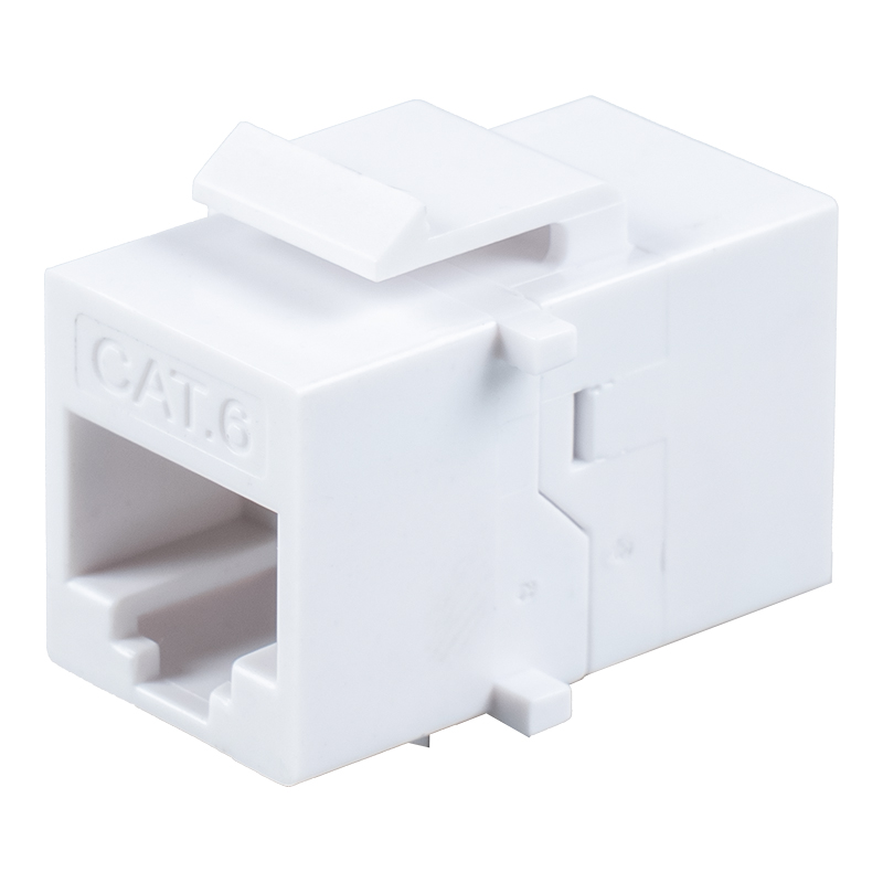 C6A Korumasız RJ45 Sıralı Bağlayıcı (dört küçük braket ile) SM-2033C6A