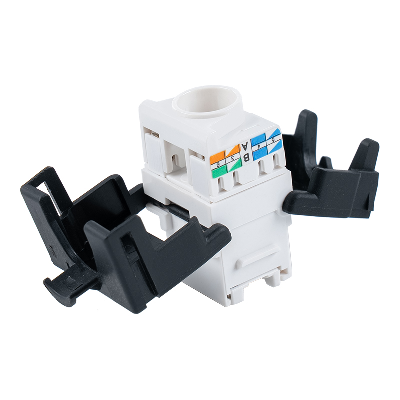 C6A Korumasız 180° Tolless Keystone Jakı (kablo tutucu ve kapaklı) SM-2335BCH8C6A C6A Korumasız 180° Tolless Keystone Jakı (kablo tutucu ve kapaklı) SM-2335BCH8C6A