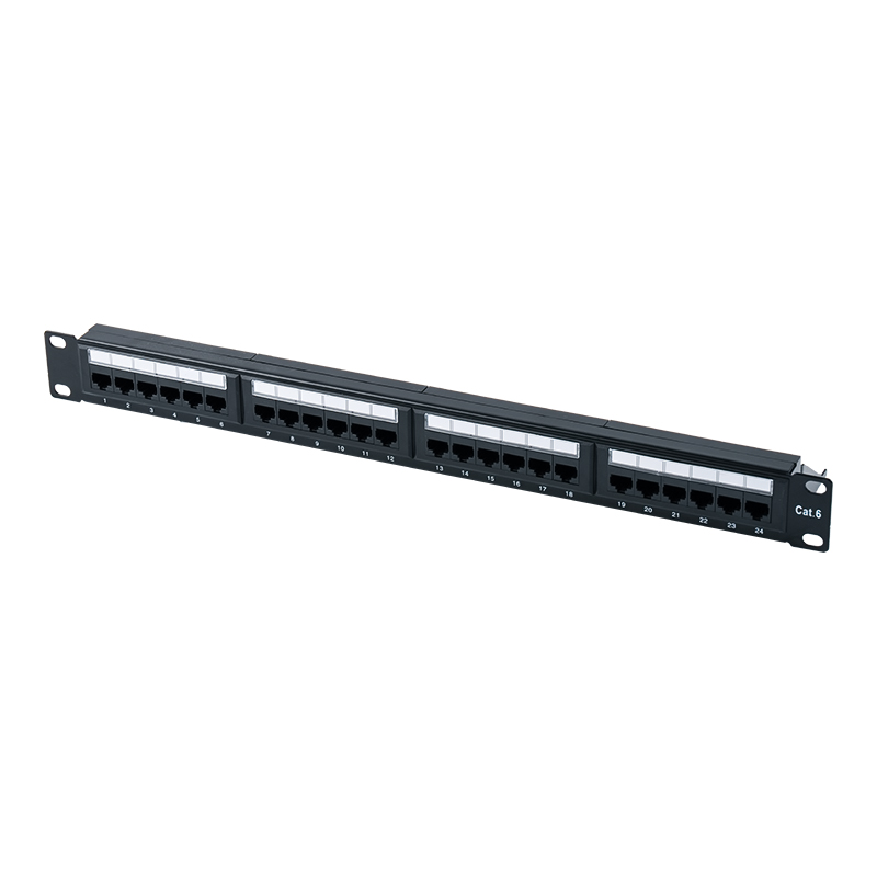 Kategori 6 19 inç 1U Korumasız 24 Bağlantı Noktalı Bağlantı Paneli (Çift amaçlı IDC; plastik parçalı) SP-3204D24-C6 Kategori 6 19 inç 1U Korumasız 24 Bağlantı Noktalı Bağlantı Paneli (Çift amaçlı IDC; plastik parçalı) SP-3204D24-C6