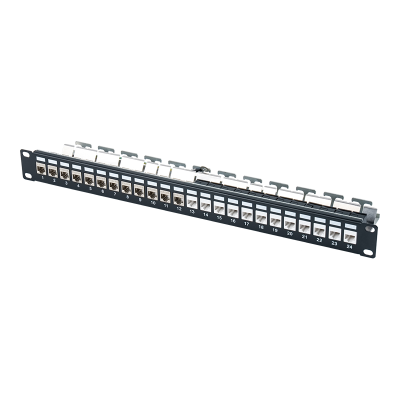 19 inç 1U 24 bağlantı noktalı korumalı boş raf (dijital kartlı) SP-3245S-24P 19 inç 1U 24 bağlantı noktalı korumalı boş raf (dijital kartlı) SP-3245S-24P