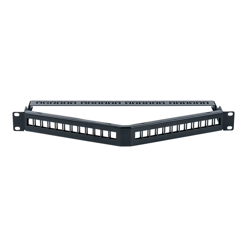 19 inç 1U 24 bağlantı noktalı korumalı boş raf (katlanabilir) SP-3312S-24P 19 inç 1U 24 bağlantı noktalı korumalı boş raf (katlanabilir) SP-3312S-24P