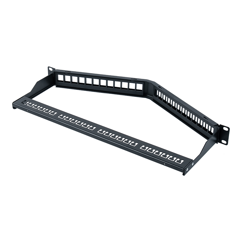 19 inç 1U 24 bağlantı noktalı korumalı boş raf (katlanabilir) SP-3312S-24P 19 inç 1U 24 bağlantı noktalı korumalı boş raf (katlanabilir) SP-3312S-24P