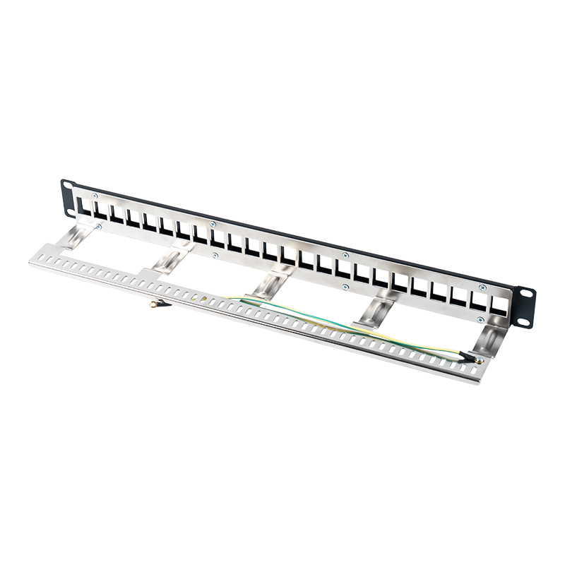 19 inç 1U 24 bağlantı noktalı korumalı boş rafSP-3317S-24P 19 inç 1U 24 bağlantı noktalı korumalı boş rafSP-3317S-24P
