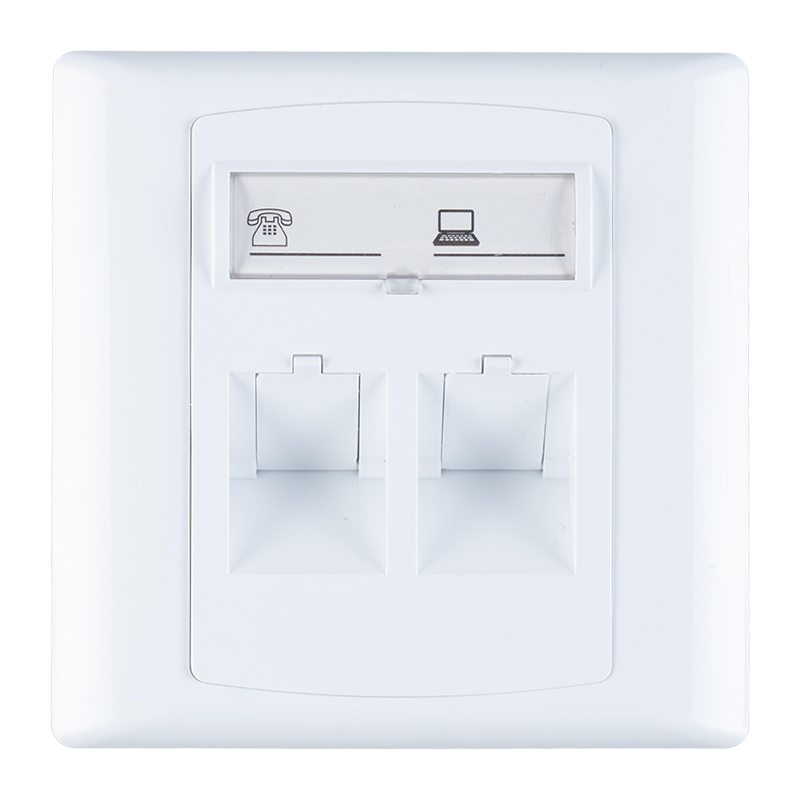 Tip 86 çift yuvalı panel SW-4301AP-86-2P