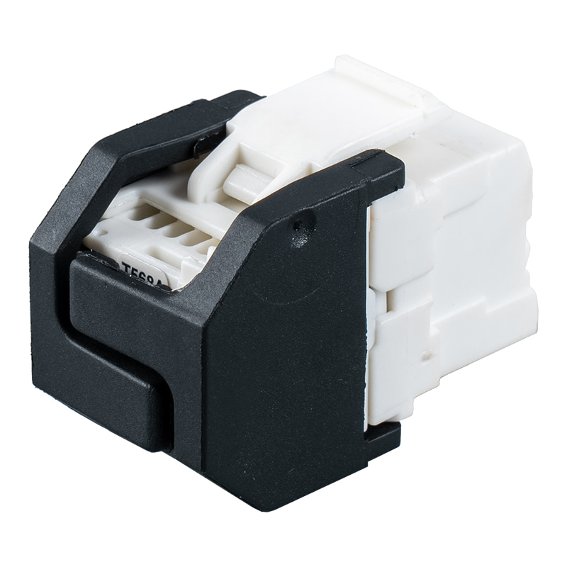 Cat6 Korumasız 180° Aletsiz Modüler Jak (kapaklı) SM-2399H8C6 Cat6 Korumasız 180° Aletsiz Modüler Jak (kapaklı) SM-2399H8C6