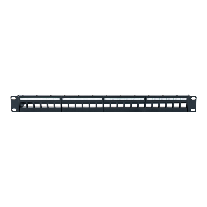 19 inç 1U 24 bağlantı noktalı korumasız raf SP-3403-24P 19 inç 1U 24 bağlantı noktalı korumasız raf SP-3403-24P