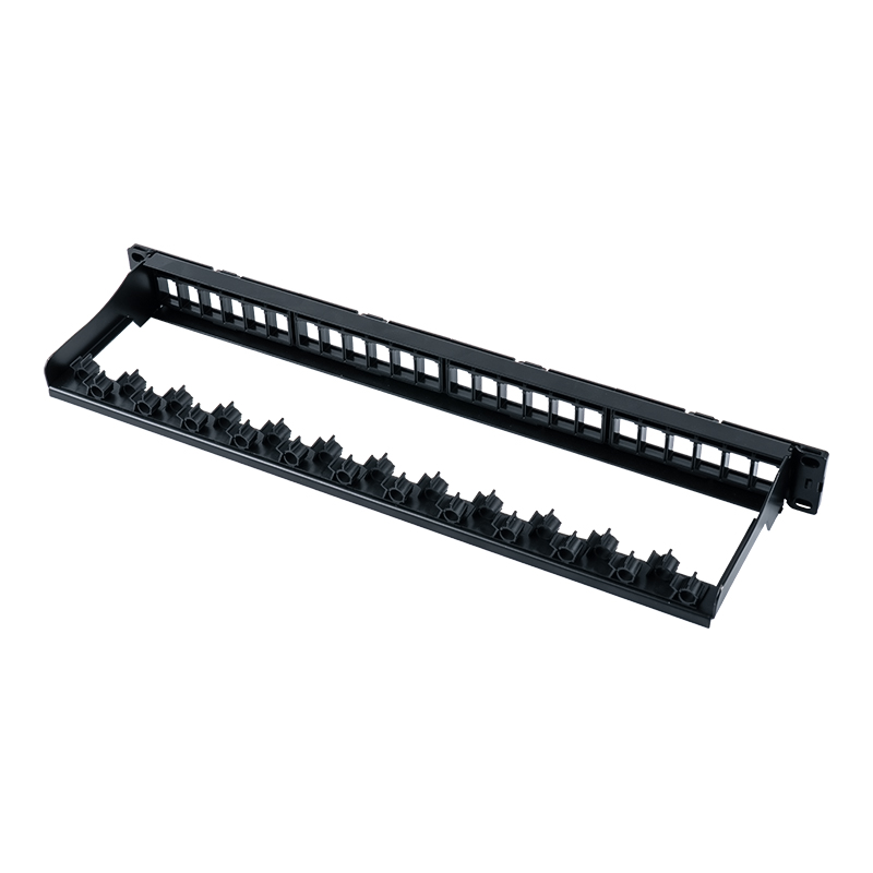 19 inç 1U 24 bağlantı noktalı korumasız raf montajı (çıkarılabilir pencere) SP-3404-24P 19 inç 1U 24 bağlantı noktalı korumasız raf montajı (çıkarılabilir pencere) SP-3404-24P
