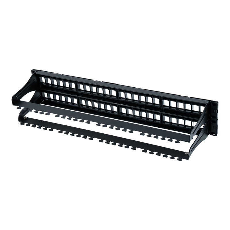 19 inç 1U 48 bağlantı noktalı korumasız raf (çıkarılabilir pencere) SP-3408-48P 19 inç 1U 48 bağlantı noktalı korumasız raf (çıkarılabilir pencere) SP-3408-48P