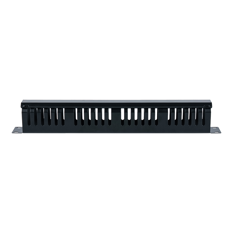 19 inç 1U Plastik Kablo Yönetim Paneli (Kapaklı 24 Yuva) SP-3802-1U 19 inç 1U Plastik Kablo Yönetim Paneli (Kapaklı 24 Yuva) SP-3802-1U