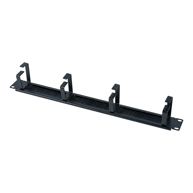19 inç 4 Halkalı Plastik Kablo Yönetim Paneli (Fırçalı) SP-3804-1U